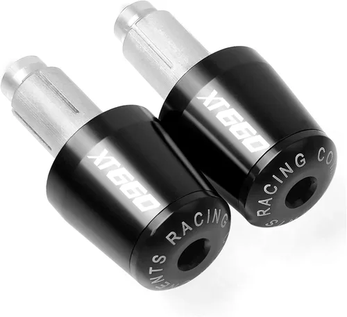 Vista 2 de CNC 22MM Agarres Manillar Tapones de extremo de barra de mango para Yamaha XT660 XT660R XT660X 2004-2014 2008 2009 2010 2011 2012 2013 Puños