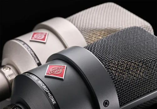 Vista 5 de Neumann TLM 103-MT-Set Micrófono de estudio de condensador mono de diafgrama grande Negro