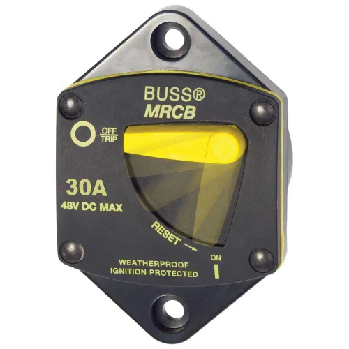 Vista 26 de Blue Sea Systems - Disyuntor 7035 Serie 187, montaje en panel, 25 A