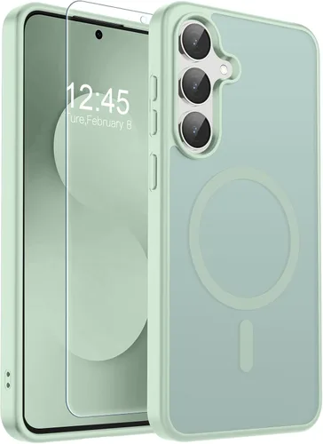 Vista 206 de SUPFINE Funda magnética para Google Pixel 10 Pro XL con protector de pantalla (imanes integrados) (protección contra caídas de grado militar)