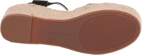 Vista 4 de Lucky Brand Audrinah - Sandalias de cuña para mujer