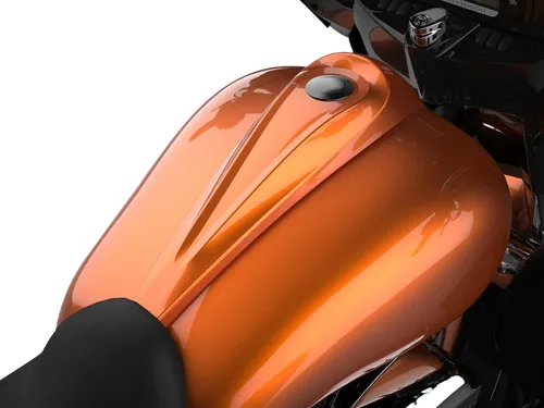 Vista 5 de Fundas de tanque estiradas para whisky ámbar con consola de tablero para Harley Touring Street Glide Road Glide 2014 2015 2016 2017 2018 2019 2020