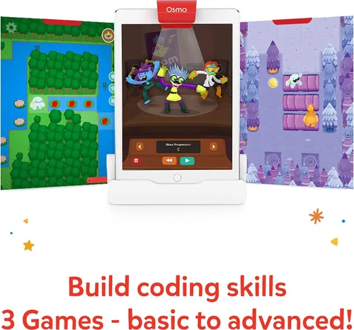Vista 4 de Osmo Coding Family Bundle de 5 a 10 años, codificación para niños, 3