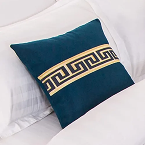 Vista 19 de Cojines con fundas de almohada a juego y núcleo de almohada de 17.7 x 17.7 in, paquete de 1, para decoración de cama, sala de estar, sofá