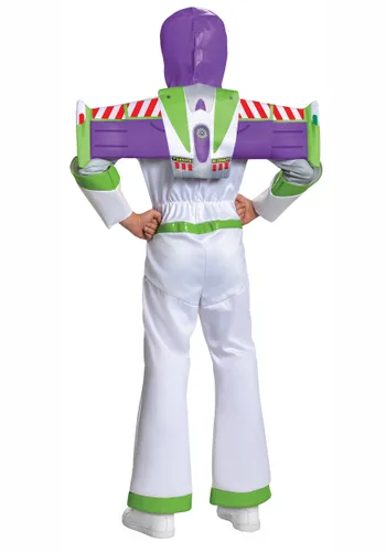 Vista 2 de Disfraz Deluxe de Buzz Lightyear para Niños Pequeños de Toy Story Multicolor