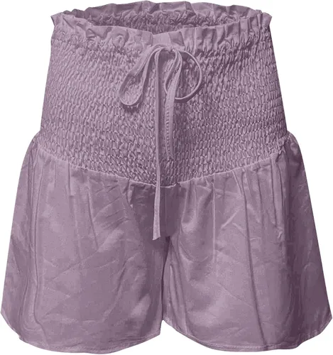 Vista 3 de FlekmanArt Pantalones cortos clásicos de fiesta única dúctil femenina Pantalones cortos holgados Paisley