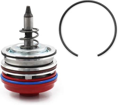 Vista 7 de Conjunto de Pistón de Servo de Alto Rendimiento con Cubierta y Anillo de Retención Compatible con Corvette 700R4 4L65E 4L70E 4L60E 1982-2014 Rojo
