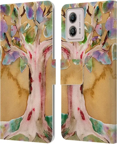 Vista 7 de Head Case Designs Officially Licensed Wyanne Half Light Nature 2 Leather Book Wallet Case Cover Compatible with Motorola Moto G53 5G