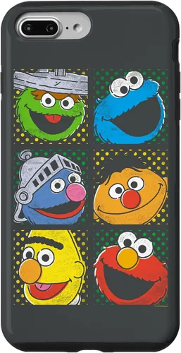 Vista 12 de Funda para iPhone 16 Sesame Street Group Squares