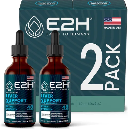 Vista 10 de Suplemento para el hígado totalmente natural, suave limpieza y desintoxicación del hígado, revitaliza tu hígado y tu salud, fórmula líquida muy