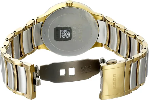 Vista 5 de Rado Centrix Diamond - Reloj de cuarzo suizo para hombre, plateado (R30931713), Blanco, Movimiento de cuarzo