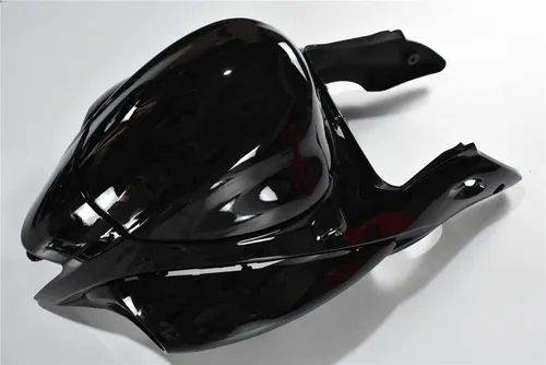Vista 9 de Carenado negro plateado para Suzuki 2008-2019 GSXR 1300 Hayabusa Gen2 inyección ABS plástico Carrocería juego de carrocería del mercado