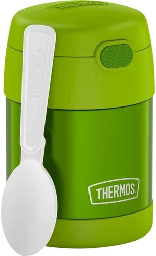 Vista 46 de THERMOS FUNTAINER - Tarro de comida para niños con cuchara, 10 onzas, Baby Shark