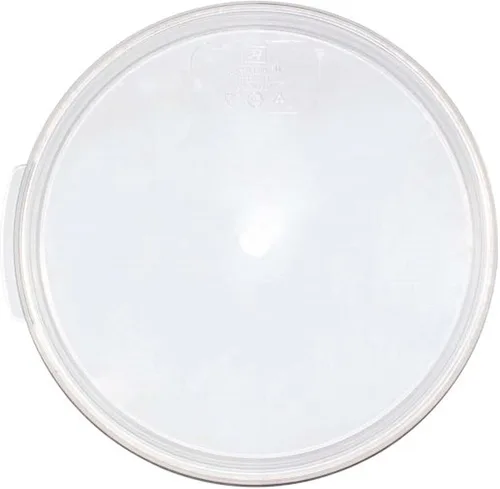 Vista 13 de TrueCraftware - Tapa redonda transparente de 1 cuarto de galón para contenedor redondo de almacenamiento de alimentos de policarbonato, 1 pieza