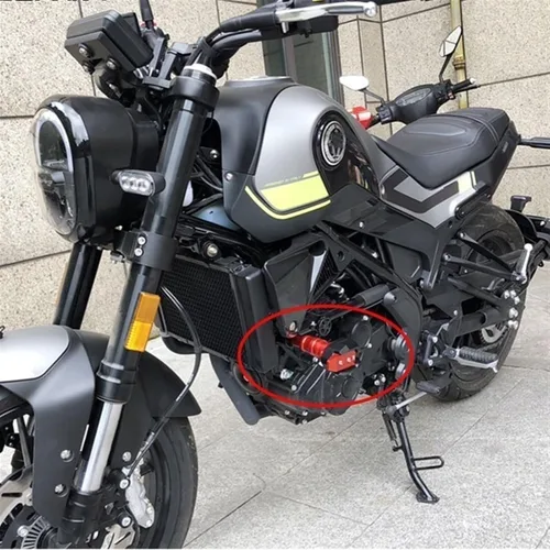 Vista 5 de Accesorios de motocicleta Marco de protección contra caídas Almohadillas de protección anti choque Protector para Benelli TRK251 TRK 251