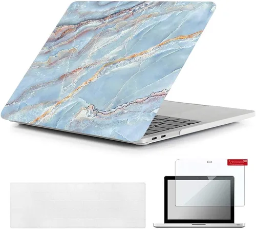 Vista 24 de Se7enline Funda rígida compatible con MacBook Pro de 13 pulgadas para Mac Pro de 13 pulgadas con/sin Touch Bar A1706/A1708/A1989/A2159 2016-2023