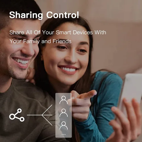 Vista 6 de BSEED - Interruptor de luz inteligente, interruptor táctil WiFi de 1 vía con control de aplicación Smart Life y función de temporización