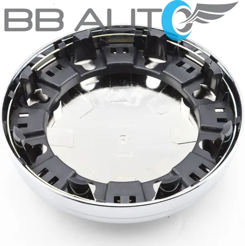Vista 2 de Tapacubos de rueda cromados de repuesto para Dodge Ram 3500 2003-2017 de 1 tonelada doble camión (1 tapa delantera)