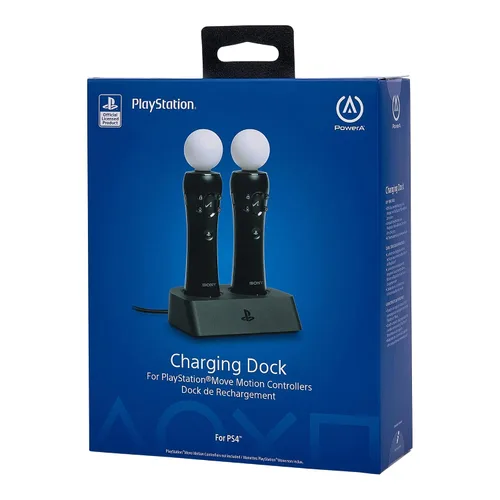Vista 5 de PowerA Charging Dock for PlayStation VR Move Motion Controllers - PSVR - PlayStation 4