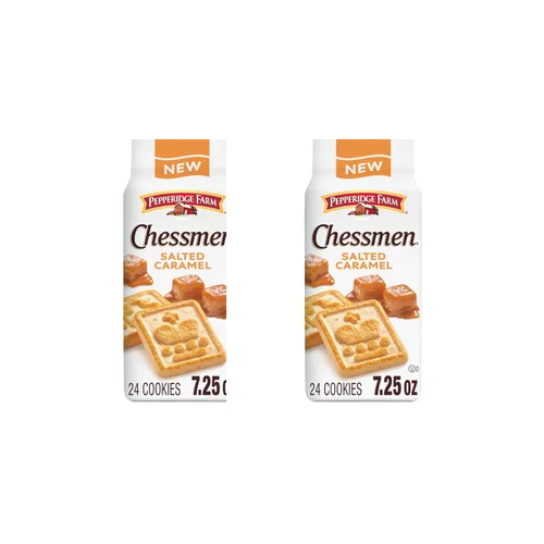 Vista 11 de Pepperidge Farm Chessmen Galletas de mantequilla, bolsa de 7.25 onzas (el embalaje puede variar)