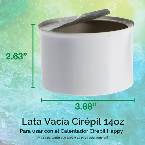 Vista 8 de Cera Cirépil sin tiras, Rosado escential tin