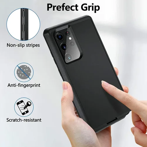 Vista 3 de Funda para Galaxy S23 Plus Defender, diseño de camuflaje, funda híbrida a prueba de golpes, diseño de doble capa, cubierta dura diseñada