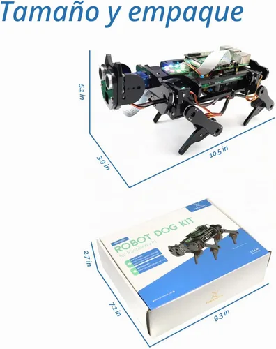 Vista 7 de FREENOVE Kit robot para perro Raspberry Pi 5 4 B 3 B+ Zero 2 W, caminar, autoequilibrio, reconocimiento facial, rastreo de bolas, rango ultrasónico