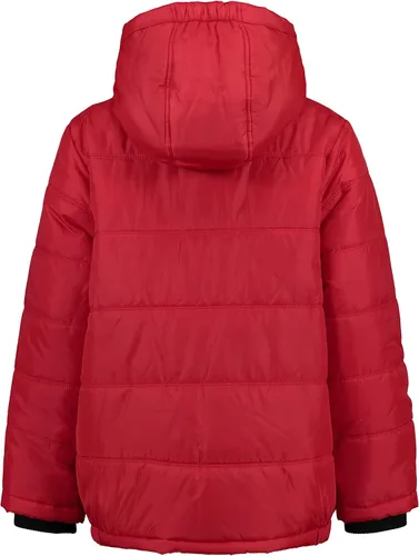 Vista 2 de Calvin Klein Chaqueta pesada con capucha y forro polar para niño