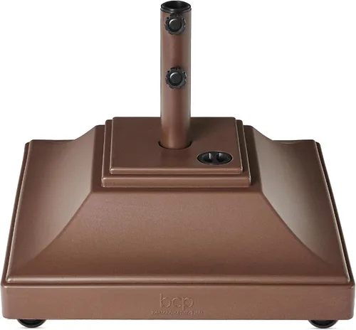 Vista 10 de Best Choice Products Base de Sombrilla Móvil Rellenable, Base de Servicio Pesado, Soporte de Mercado Cuadrado Escalonado para Patio, Terraza, Negro