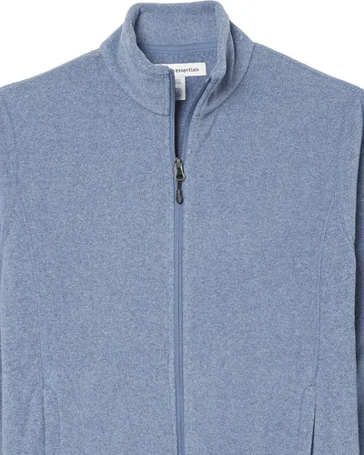 Vista 6 de Tienda Essentials - Chaqueta de vellón con cremallera completa para hombre (disponible en tallas para personas grandes y altas)