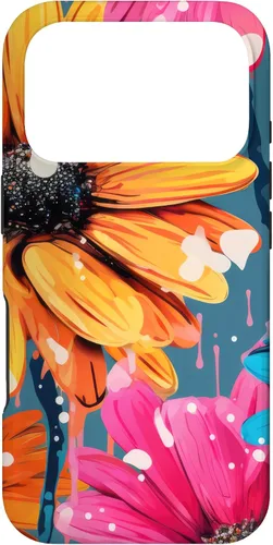 Vista 30 de Drip Gerbera Daisies Case for iPhone 17