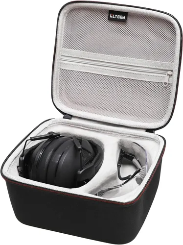 Vista 10 de LTGEM - Funda para Peltor Sport Tactical 100, 300 y 500, protector auditivo electrónico, bolsa de transporte protectora de almacenamiento duro