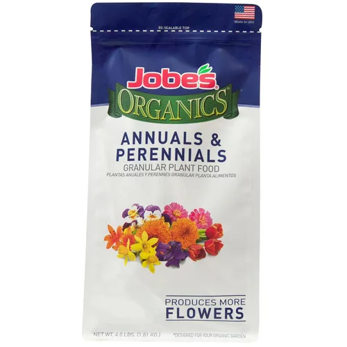 Vista 23 de Jobe's Organics Fertilizante granular para jardín, fertilizante de fácil cuidado de plantas para huertos y plantas de tomate, bolsa de 4 libras
