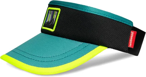 Vista 12 de Headsweats Visera solar unisex para adultos, ligera, rendimiento Negro