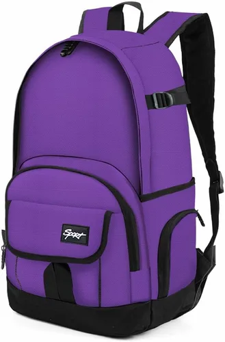 Vista 38 de Mochila escolar estilo Rickyh, mochila de viaje para hombres y mujeres, mochila ligera con compartimento para portátil, Tamaño único