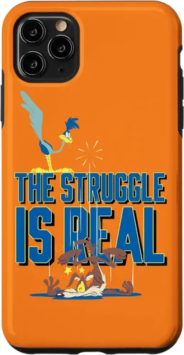 Vista 13 de iPhone 16 Looney Tunes Roadrunner the Struggle Is Real Case