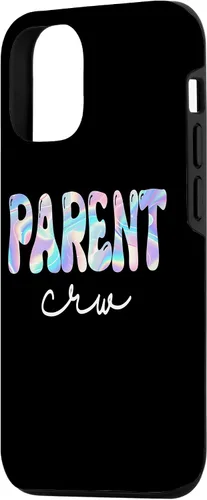 Vista 2 de iPhone 15 Parent Crew Groovy Back to School Cute Teachers Women Girl Case