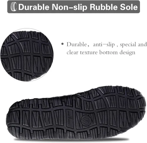 Vista 4 de shoeslocker Zapatillas para hombre de microgamuza mocasín de espuma viscoelástica para casa