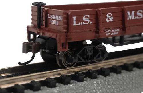 Vista 5 de Bachmann Trenes - Old-Time Gondola - Lake Shore & Michigan Southern - Escala N