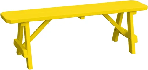 Vista 25 de Furniture Barn USA Pine - Banco tradicional de 2 pies, color negro