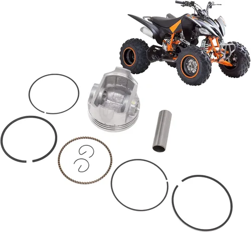 Vista 9 de Kit de anillo de pistón, kit de anillo de pasador de pistón de aleación de acero de repuesto para motor CB250 chino Pit Dirt Trail Motor Bike ATV