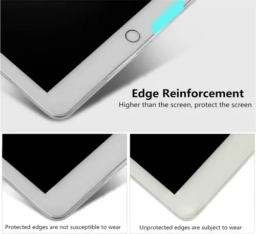 Vista 6 de iCoverCase Funda transparente para iPad mini 4, funda protectora flexible de TPU suave transparente ultrafina para iPad mini 4 (7.9") - Transparente
