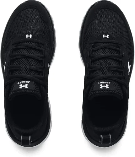 Vista 4 de Under Armour Assert 9 - Tenis deportivos unisex para niños de escuela primaria