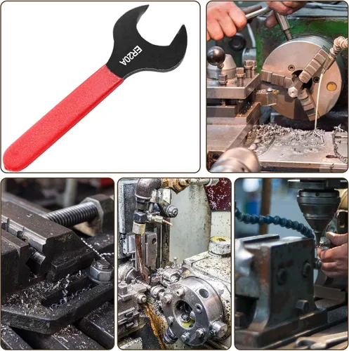 Vista 6 de Hordion 1 llave de portabrocas para torno ER20A tuerca de sujeción, llave inglesa de 1.181 in