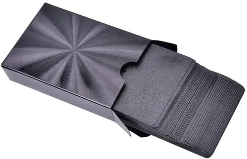 Vista 6 de Naipes de lujo 100% impermeables y flexibles, hechas de plástico, 52+2 póker