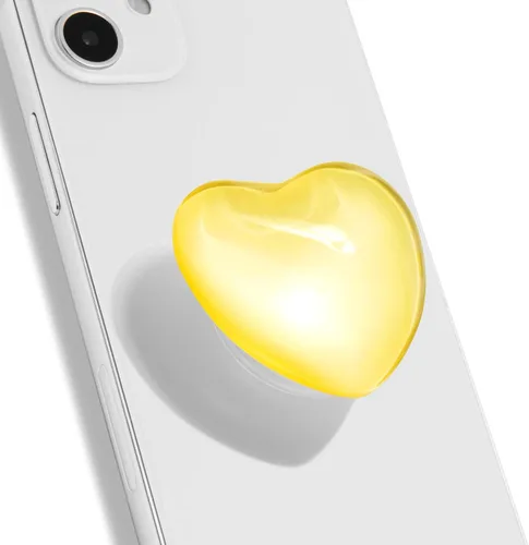 Vista 15 de OnTheGrip Compatible con Magsafe Magnético Lindo Diseño de Corazón de Vidrio Plegable Soporte de Teléfono Móvil de Agarre para Smartphone Tablet