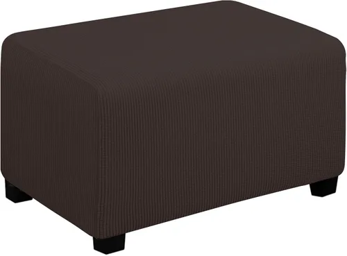 Vista 38 de Easy-Going Funda Elástica para Otomana Taburete de Almacenamiento Plegable Protector de Muebles Funda Rectangular Suave con Parte Inferior Elástica