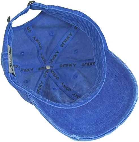 Vista 7 de NIXY Gorra desgastada lavada, estilo vintage, ajustable, para papá, para hombre y mujer, de algodón, unisex, para hombre y mujer