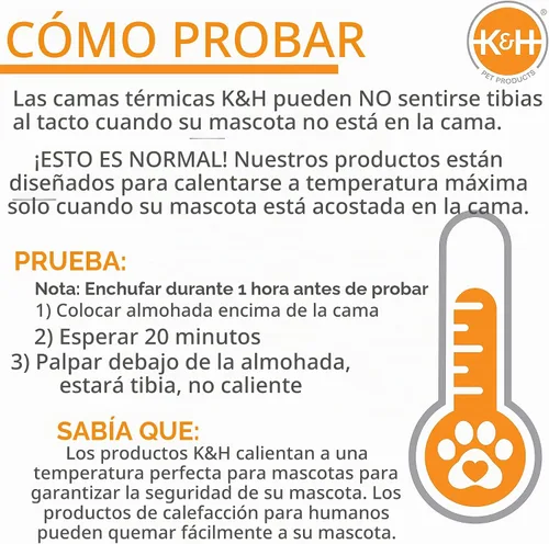 Vista 7 de K&H Pet Products - Cojín climatizado para gatitos de clima extremo