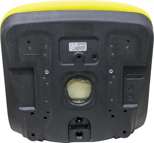 Vista 5 de Asiento de vinilo amarillo para John Deere 5105 y 5205 - Reemplaza el número de pieza de John Deere #RE72933
